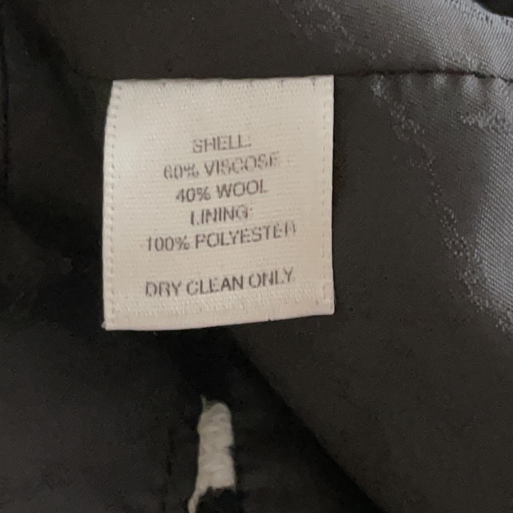 White House Black Market double breasted houndstooth cropped jacket - Picture 11 of 16